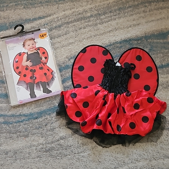 Fun World Other - Baby Lady Bug Halloween Dress Costume 0-24  Months